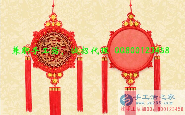 手工活外發(fā)中國(guó)結(jié) 手工編織手工活項(xiàng)目 無(wú)押金手工活外放加工(圖3)