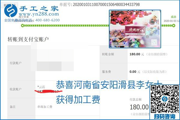 你、我、她，都能做，都能掙錢，這個手工活加盟項目是首選