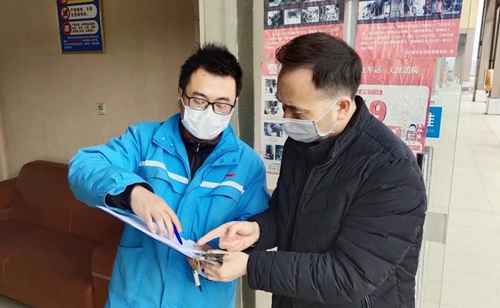 周金平先后到楚星公司、松滋肥業(yè)、實訓基地和股份公司檢查疫情防控工作(圖2)