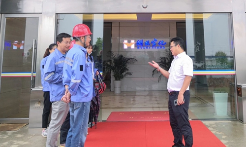 王大真到松滋肥業(yè)、楚星公司和TMP項目現(xiàn)場檢查工作(圖3)