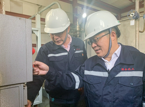 王大真到聯(lián)化公司走訪調(diào)研(圖1)