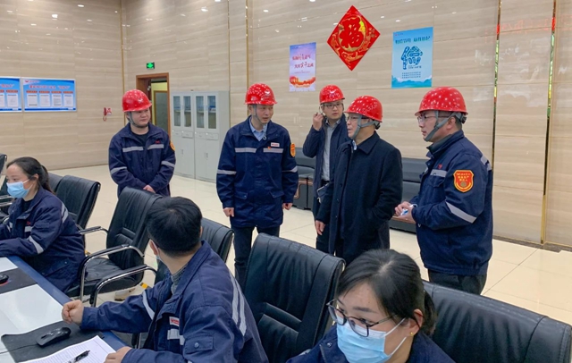 大年初一，王大真到田家河新項目和分子公司走訪慰問(圖5)