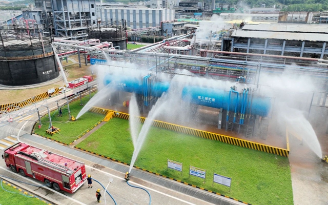 以練筑防！股份公司開展年度綜合應(yīng)急救援演練